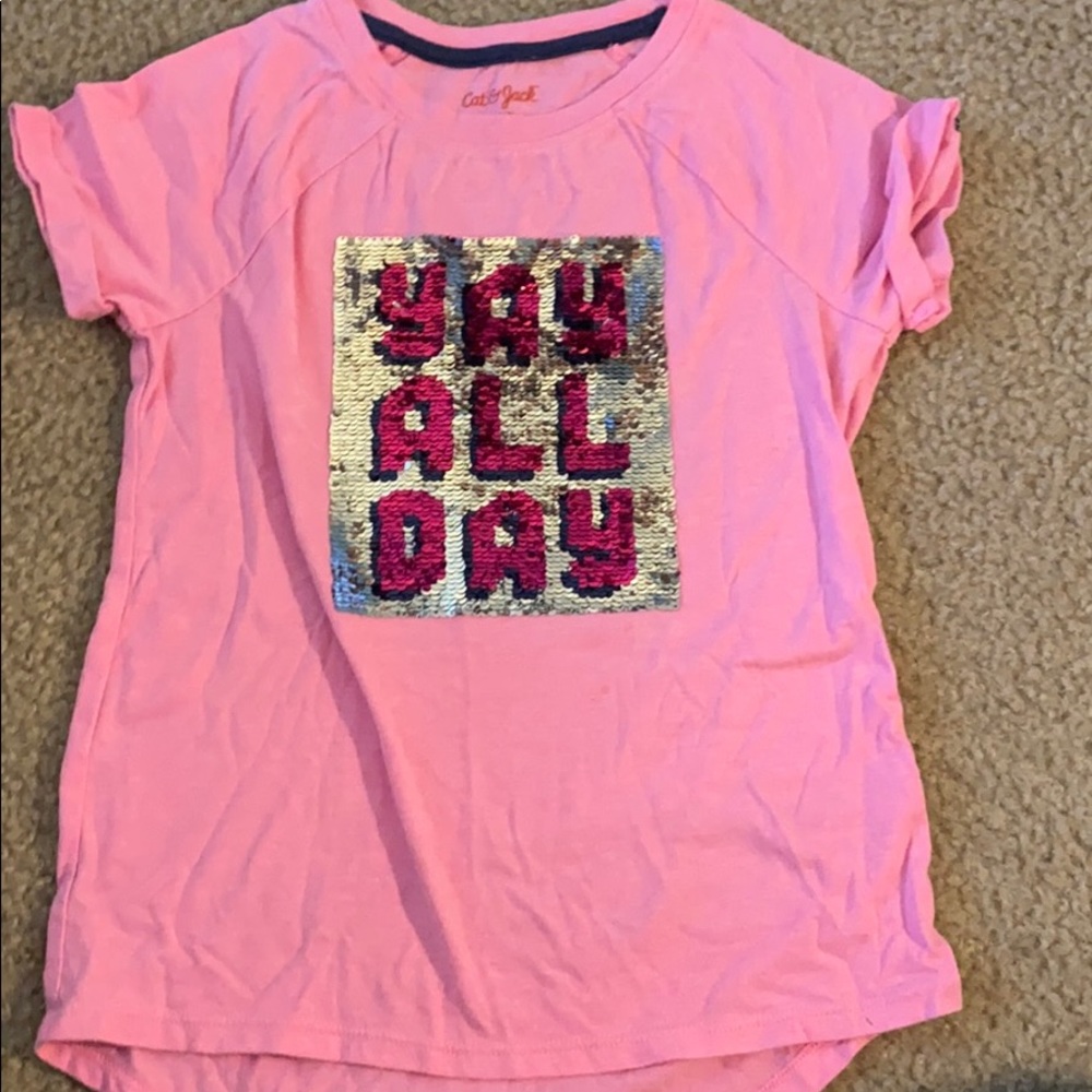 Cute sequin T-shirt
